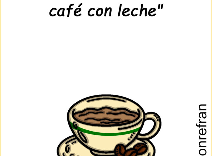 “Le dieron su café con leche"