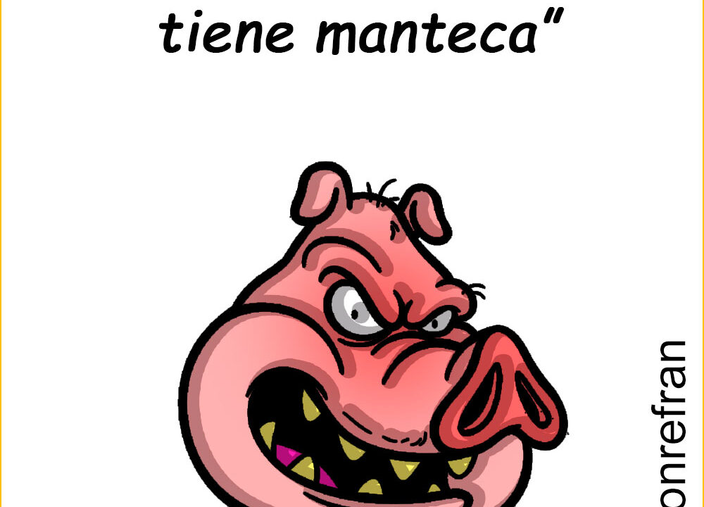 “Lado flaco, no tiene manteca”