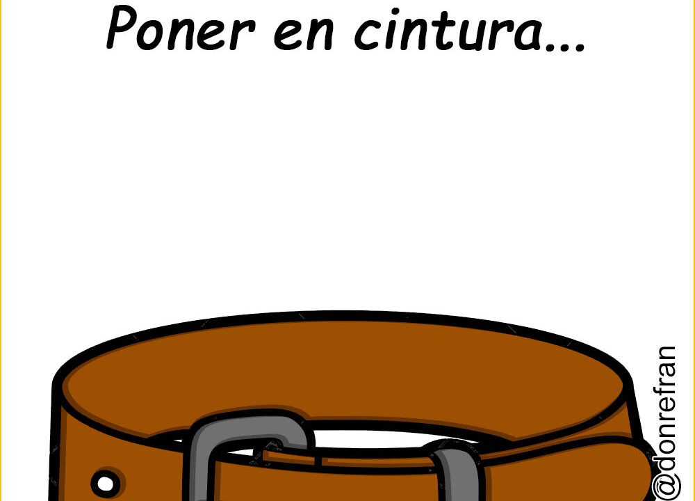 Poner en cintura