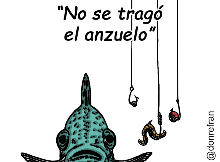“No se tragó el anzuelo”