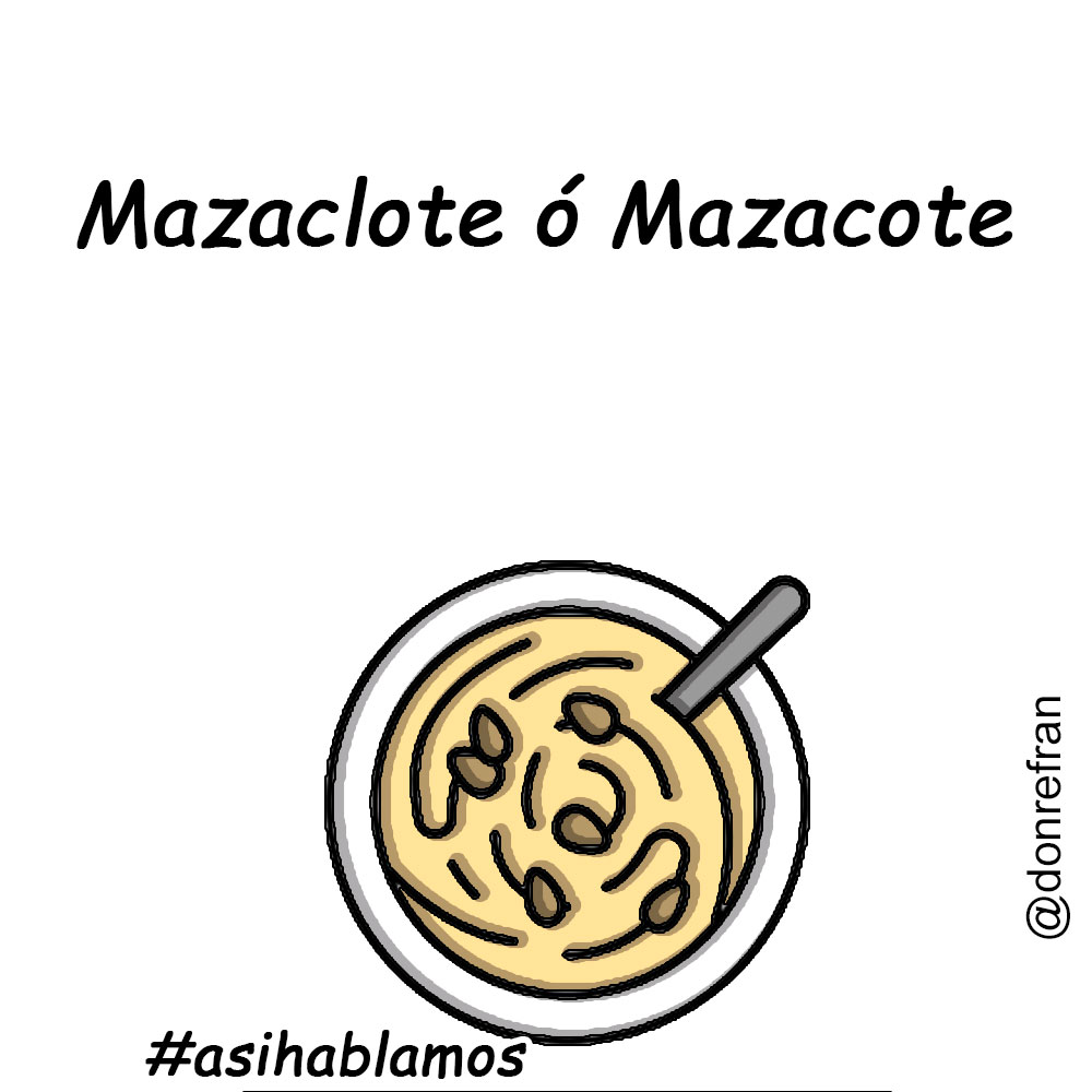 Mazaclote ó Mazacote