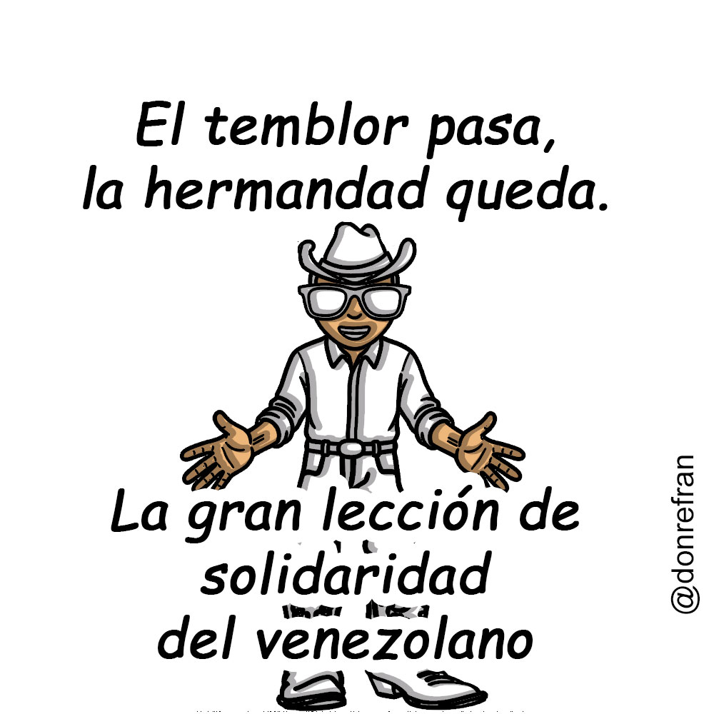 El temblor pasa, la hermandad queda: La gran lección de solidaridad del venezolano