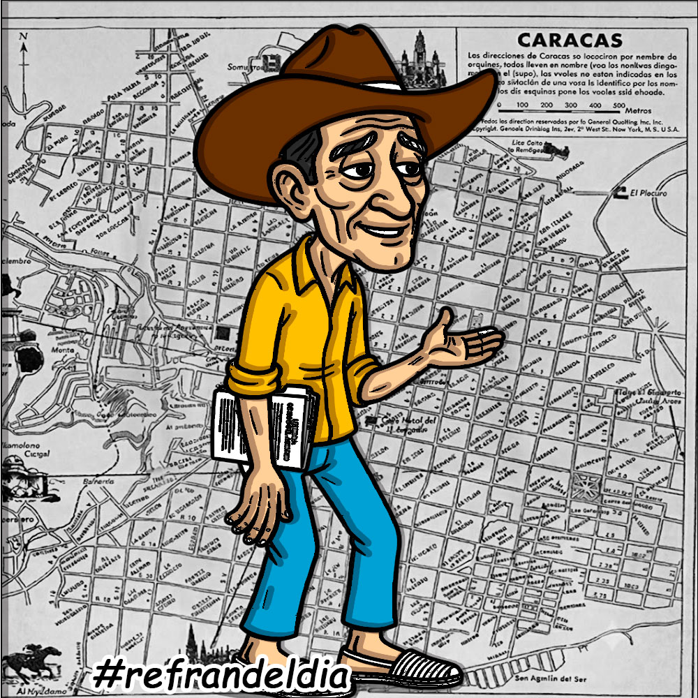 El origen del mapa más original del mundo: ¿Por qué las esquinas de Caracas tienen nombre?