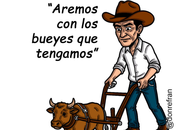 “Aremos con los bueyes que tengamos”