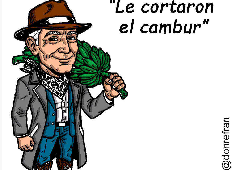 “Le cortaron el cambur” 