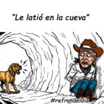 “Le latió en la cueva”