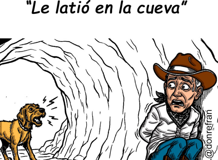 “Le latió en la cueva”