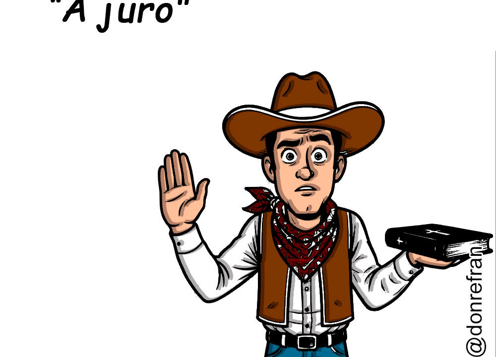 "A juro"