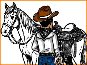 "El que ensilla su caballo, sabe para dónde va"
